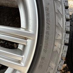 BMWホイールスタッドレスの画像