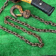 【SFU】KITO LB008 レバーブロック 0.8ｔ ①【現状品】の画像