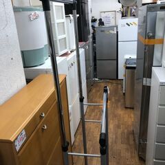 リサイクルショップどりーむ鹿大前店　No.3656　ハンガーラック　高さ調整可能〇の画像