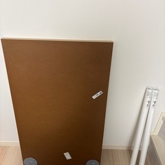 LINNMON リンモン / ADILS オディリス デスク, ホワイトステインオーク調/ホワイトの画像