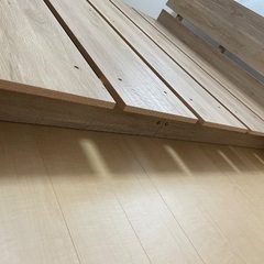 LOWYA ローベッド スノコ[幅160]ダブル　クイーン　フレームのみの画像