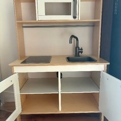 IKEA DUKTIG ドゥクティグ おままごとキッチン, バーチ, 72x40x109 cmの画像