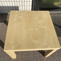 小型机　1人用座卓　テーブル　の画像