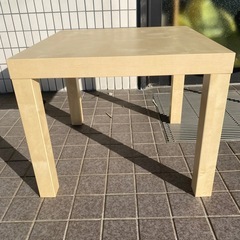 小型机　1人用座卓　テーブル　の画像