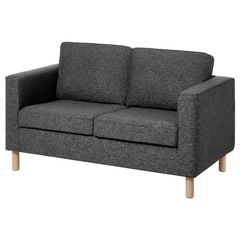 IKEA ペルプ 2人掛けコンパクト ソファの画像
