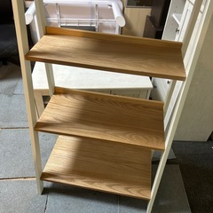 決まりました！木製ラック　オープンシェルフの画像