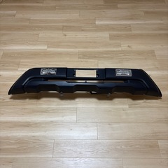 ハイエース 200系 標準 LEDデイライト フロント バンパーガード ブラックの画像