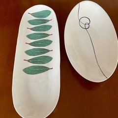 オシャレ◆プレート2枚の画像