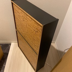 【現金払可】CDラック　カラーボックス　黒の画像