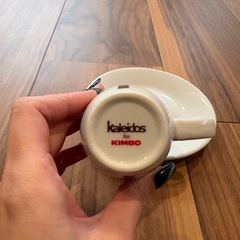 KIMBO エスプレッソカップ&ソーサー　6客セット
の画像