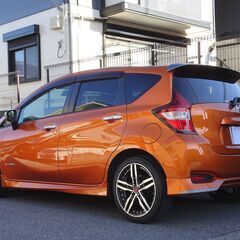 即乗りＯＫ ノート 後期 ｅ-パワーメダリスト エマージェンシーブレーキ ナビ フルセグTV Bluetooth バックモニター インテリキー 本革シート フルエアロ 17インチAW LEDライト ETCの画像