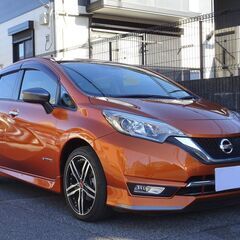 即乗りＯＫ ノート 後期 ｅ-パワーメダリスト エマージェンシーブレーキ ナビ フルセグTV Bluetooth バックモニター インテリキー 本革シート フルエアロ 17インチAW LEDライト ETCの画像