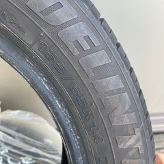 【引渡者
決定】14インチ　オールシーズンタイヤ３本の画像