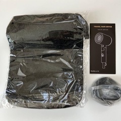 未開封 ドライヤー 1400W 大風量速乾 高濃度マイナスイオン 折り畳式の画像