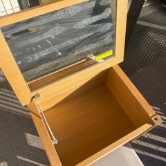 ミニ鏡台　机　椅子　1人テーブル　ミニ勉強机の画像