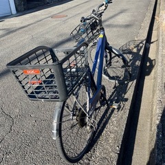 アサヒ　自転車　700　クロスバイク　7段　ママチャリの画像