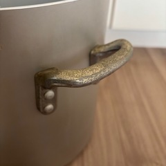 【未使用】寸胴鍋/直径24cm  コランダー　セットの画像