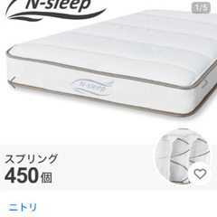 12/21までのお渡し希望、クイーンサイズのマットレス、フレームの画像