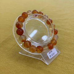 天然石 ブレスレット 瑪瑙 メノウ めのう お守り 厄除け 邪気払いの画像