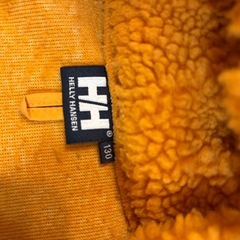 HELLY HANSEN ヘリーハンセン ファイバーパイル ベスト フード付き   キッズ130の画像