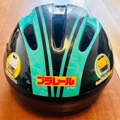 【サイズ56.57】キッズ用 ヘルメット　プラレールの画像