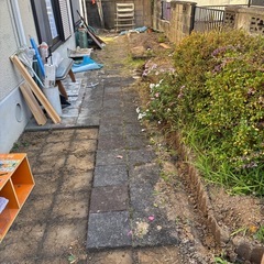 花壇枠　コンクリートの画像