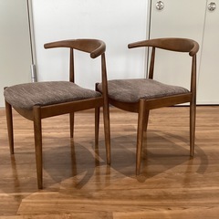 ダイニングチェア2脚セット【町田市再生家具】252661の画像