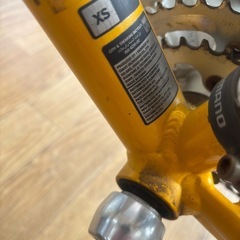 GIANT ESCAPE XS ロードバイク  黄色の画像