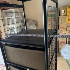 収納と洋服掛けの画像