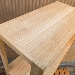 パイン材4段ラック①の画像