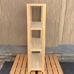 パイン材4段ラック①の画像