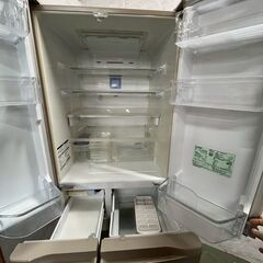 【MITSUBISHI】 三菱 5ドア ノンフロン冷凍冷蔵庫 MR-R47Z-F 465L 2015年製 動作確認済み キッチン家電 A1008の画像