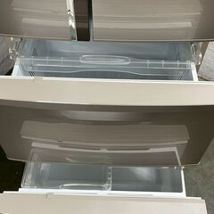 【MITSUBISHI】 三菱 5ドア ノンフロン冷凍冷蔵庫 MR-R47Z-F 465L 2015年製 動作確認済み キッチン家電 A1008の画像