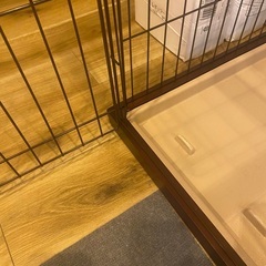 ペティオ　ペットケージ　レギュラー　ブラウン　ペットケージ　犬用の画像