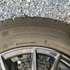 15インチ！アルミホイール付きスタッドレスタイヤ ４本の画像