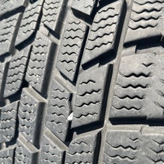 15インチ！アルミホイール付きスタッドレスタイヤ ４本の画像