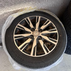 155/64/14夏タイヤアルミホイールセット2023年製の画像
