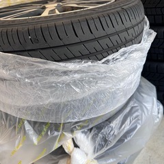 155/64/14夏タイヤアルミホイールセット2023年製の画像