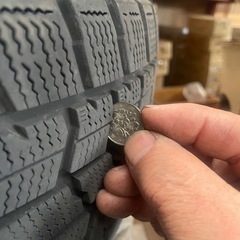 リーフのスタットレスタイヤの画像