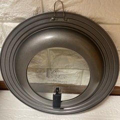 【ジャンク品】強化ガラス製器具 蓋の画像