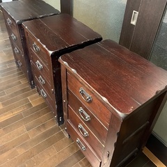 チェスト・アジアン・4段・1つお譲り可能の画像