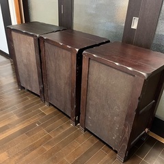 チェスト・アジアン・4段・1つお譲り可能の画像