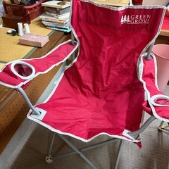 GREEN GROVEの折りたたみアウトドアチェア 2脚セットの画像