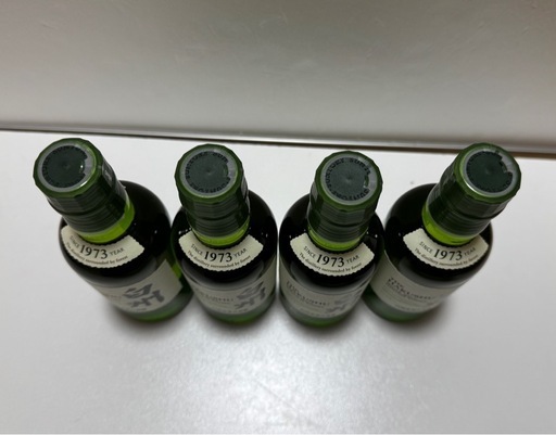 新品未開封】ウイスキー山崎 白州180ml 注文 各4本セット 合計8本