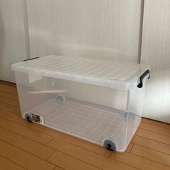 【お譲り先決定】キャスター付き衣装ケースの画像