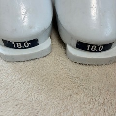 スキーセット　ブーツ　板　ストック　18センチの画像