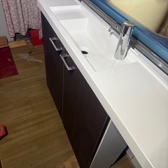 手洗いカウンターの画像