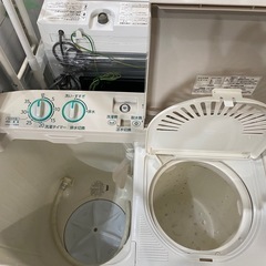 12月は毎日営業中‼️ AQUA 二層式洗濯機　3.5kgの画像