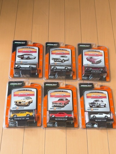 GREENLIGHT ミニカーコレクション 6台セット GREENLIGHT ミニカーコレクション 6台セット