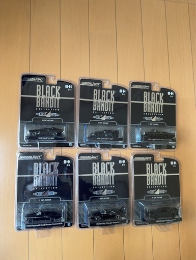 GREENLIGHT BLACK BANDIT 6個セット GREENLIGHT BLACK BANDIT 6個セット